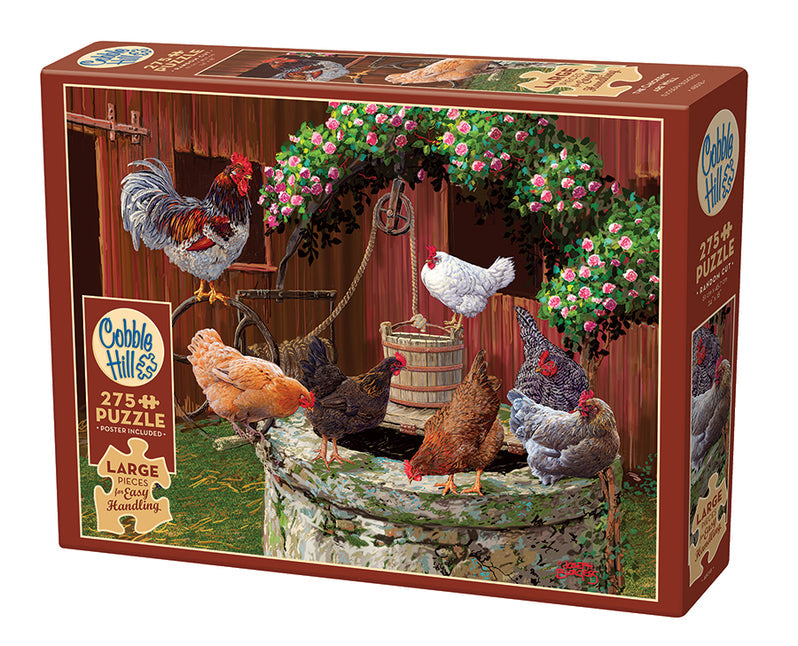 Cobble Hill Puzzle: The Chickens are Well 275pc | Pandora's Boox