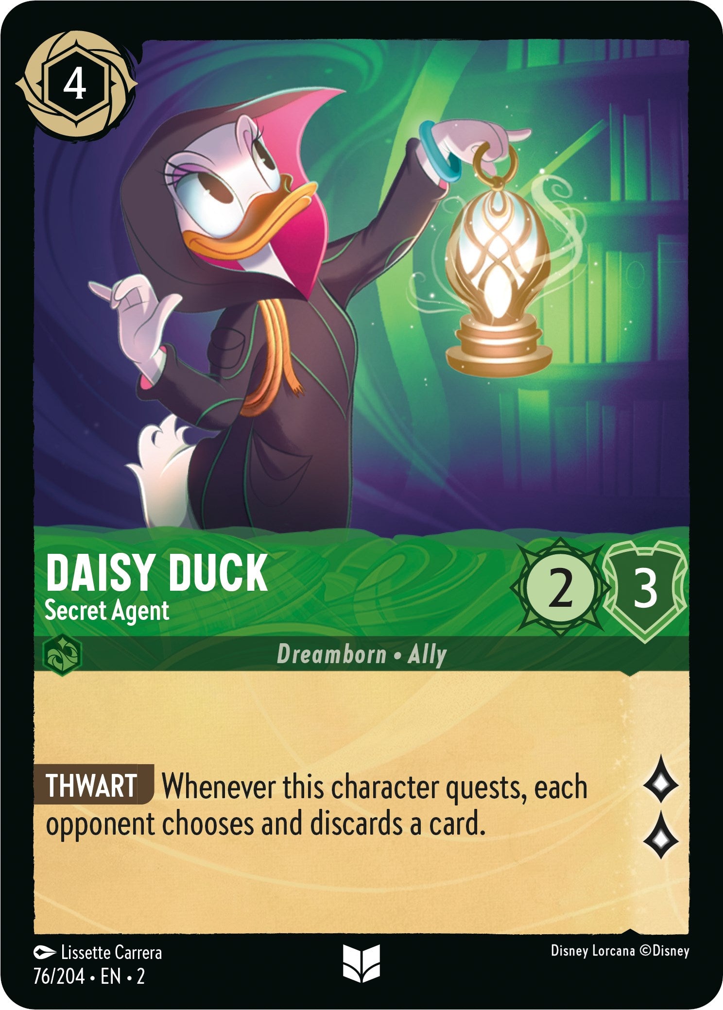 Daisy Duck - Secret Agent (76/204) [Rise of the Floodborn] | Pandora's Boox