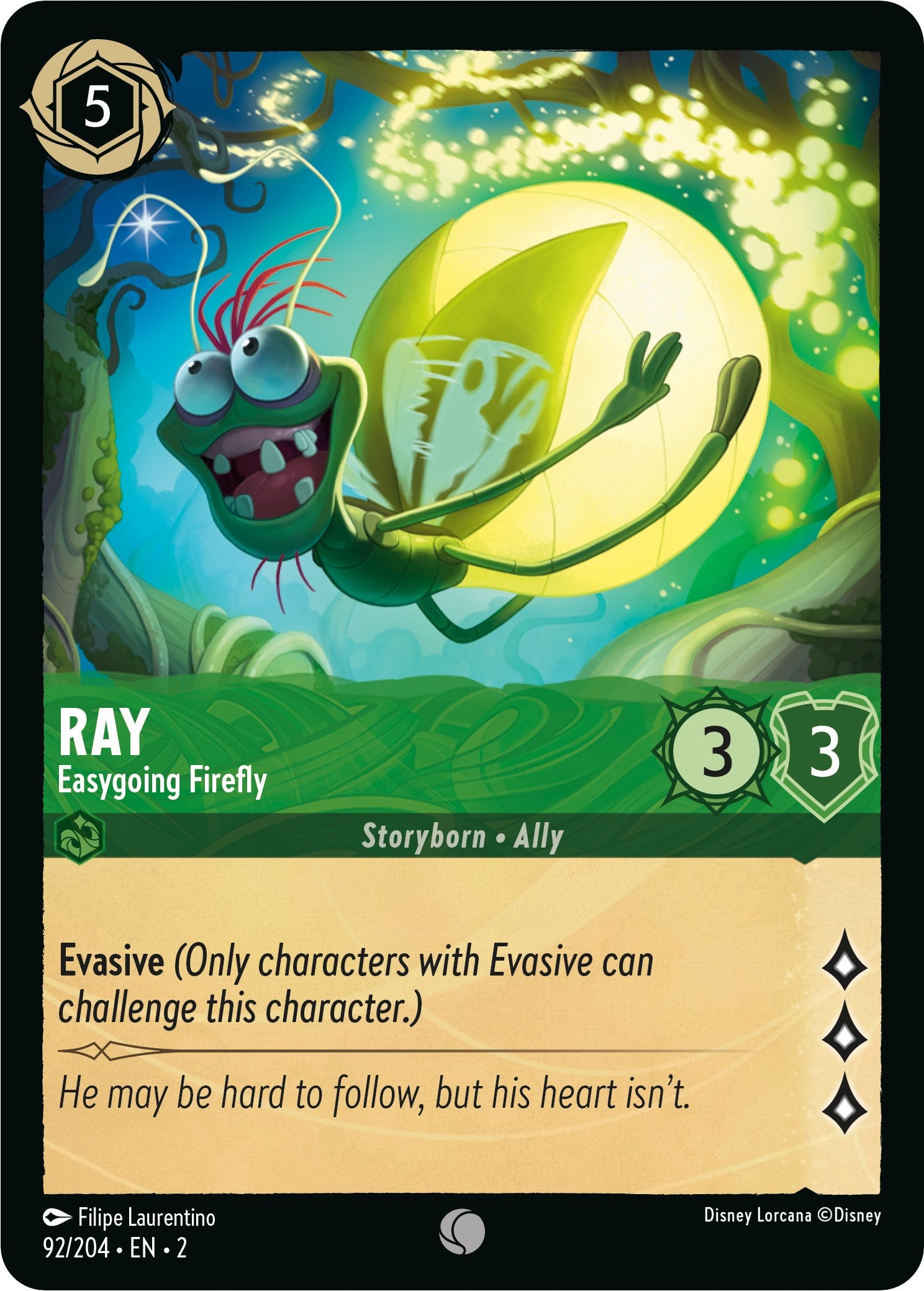 Ray - Easygoing Firefly (92/204) [Rise of the Floodborn] | Pandora's Boox
