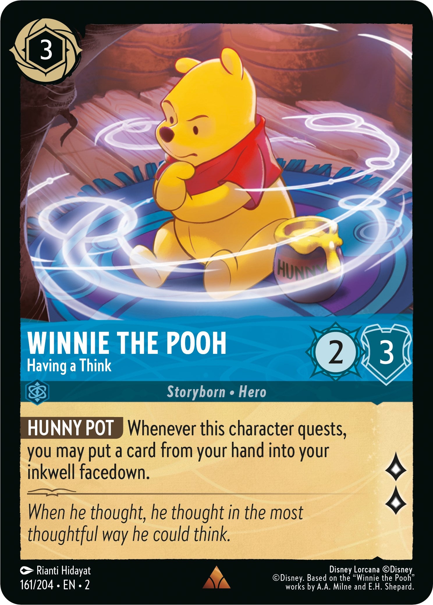 Winnie the Pooh - Having a Think (161/204) [Rise of the Floodborn] | Pandora's Boox