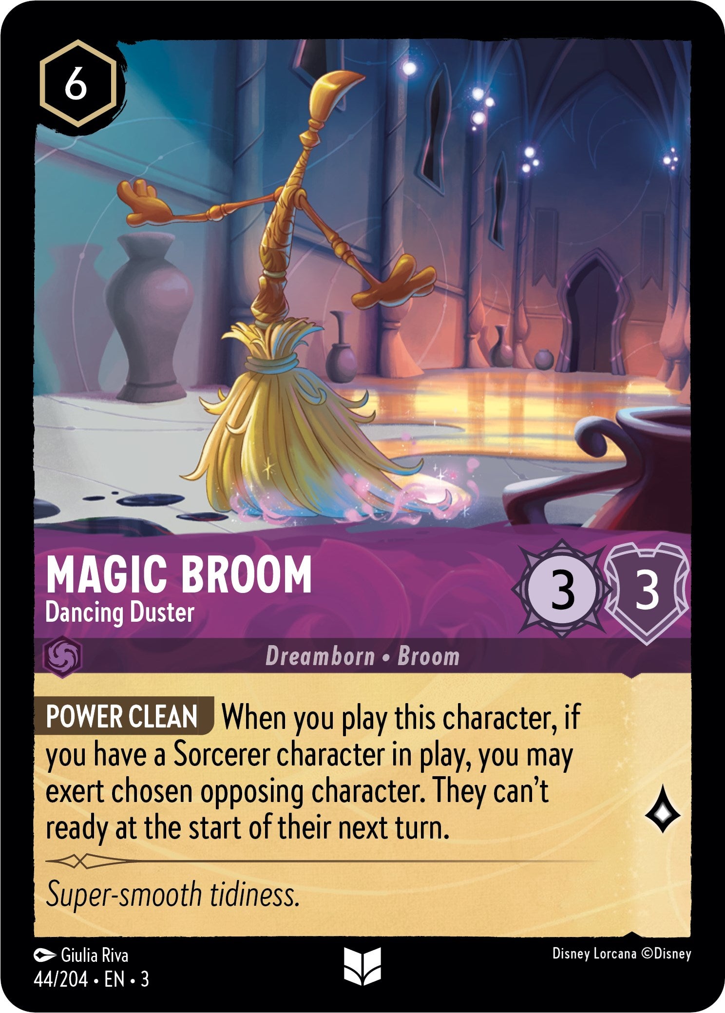 Magic Broom - Dancing Duster (44/204) [Into the Inklands] | Pandora's Boox