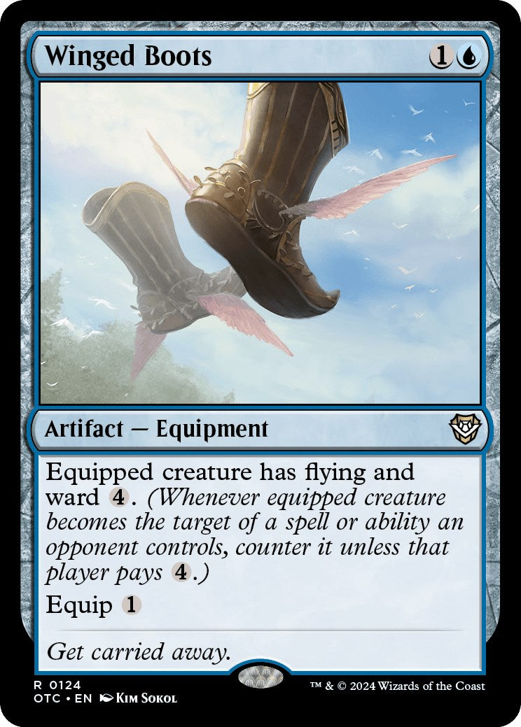 Winged Boots [Outlaws of Thunder Junction Commander] | Pandora's Boox