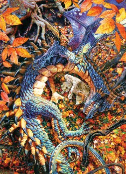 Cobble Hill Puzzle: Abby's Dragon 1000pc | Pandora's Boox