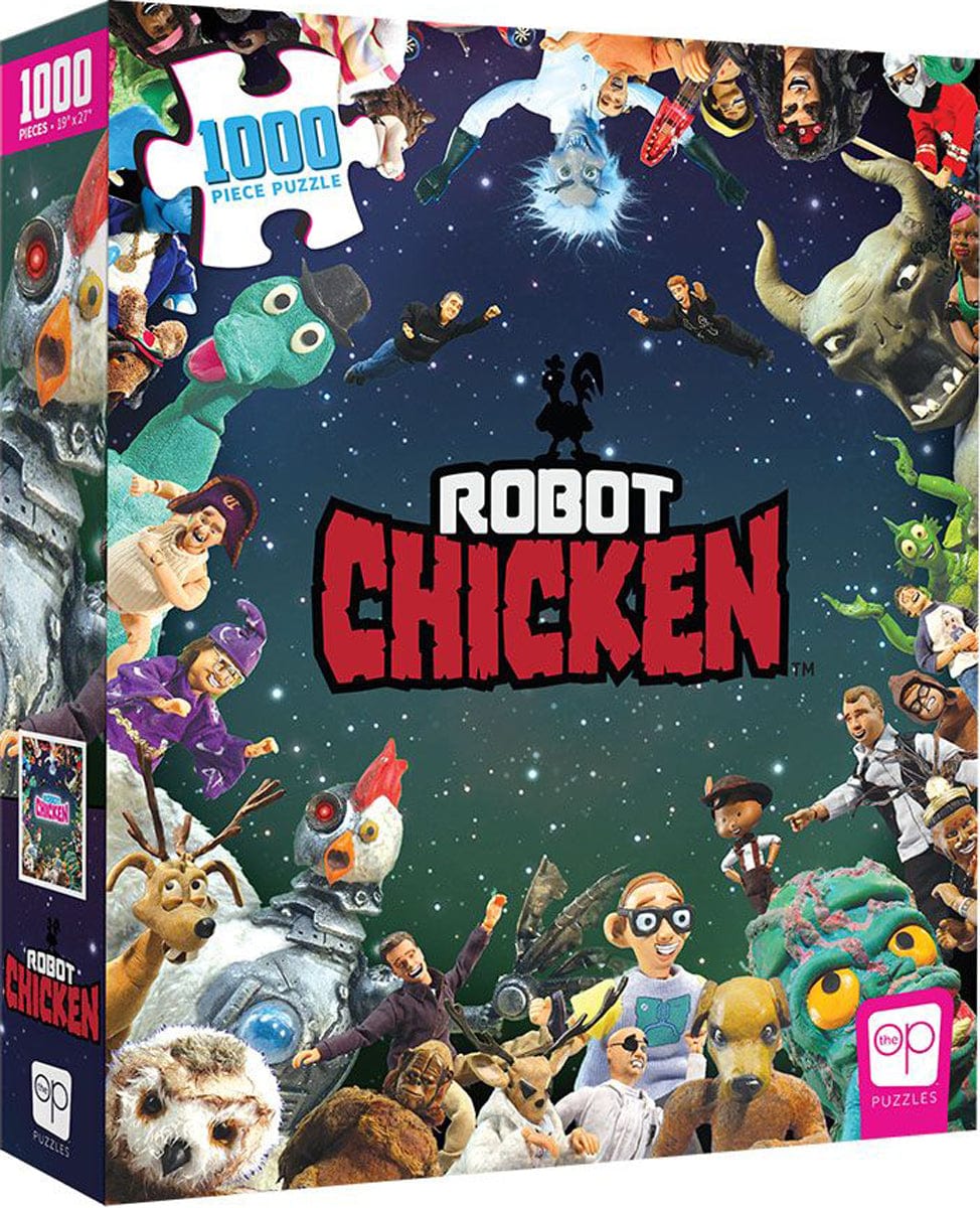 Robot Chicken 1000 pc puzzle | Pandora's Boox