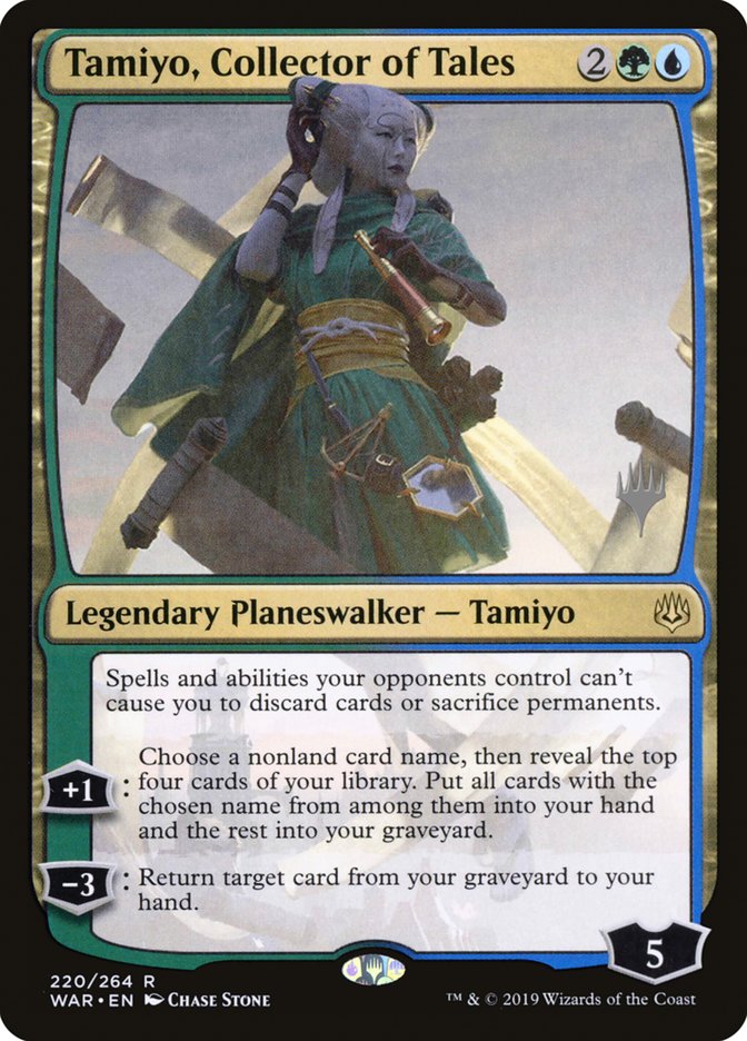 Tamiyo, Collector of Tales (Promo Pack) [War of the Spark Promos] | Pandora's Boox