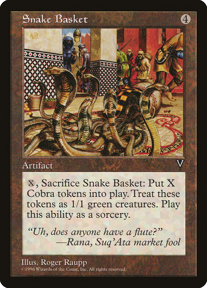 Snake Basket [Visions] | Pandora's Boox