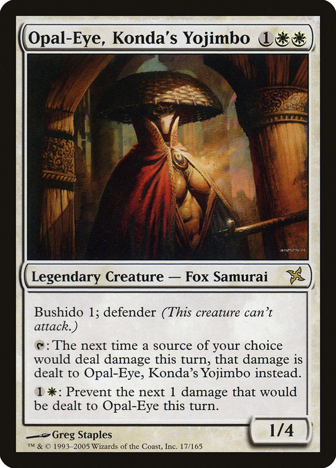 Opal-Eye, Konda's Yojimbo [Betrayers of Kamigawa] | Pandora's Boox