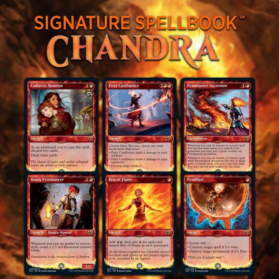 MTG SIGNATURE SPELLBOOK 未開封3種セット Signature Spellbook: Chandra
