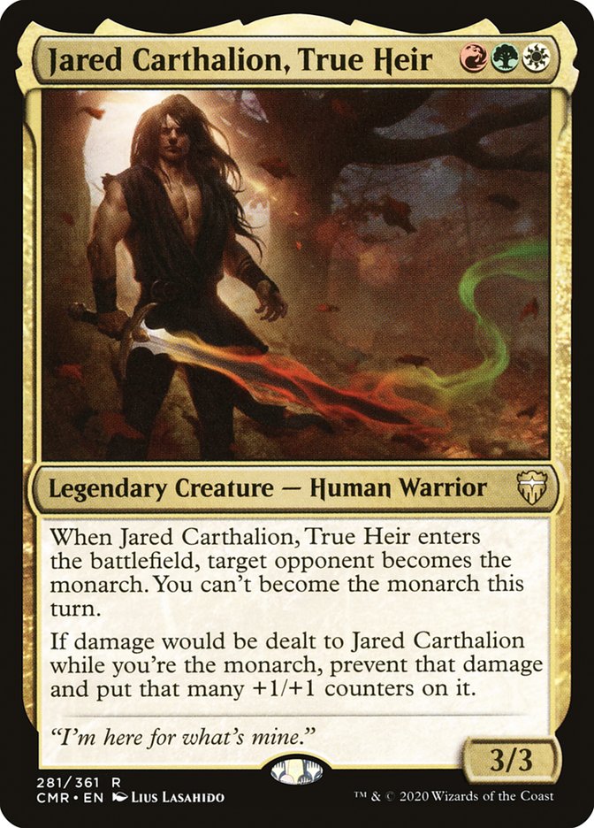 Jared Carthalion, True Heir [Commander Legends] | Pandora's Boox