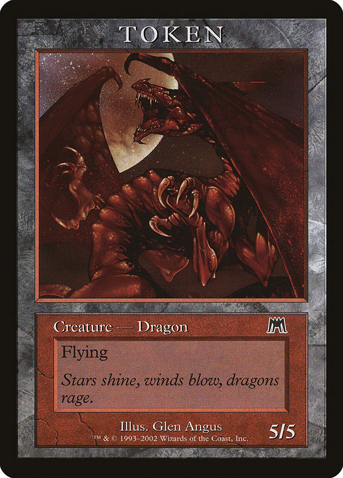 Dragon Token [Magic Player Rewards 2002] | Pandora's Boox