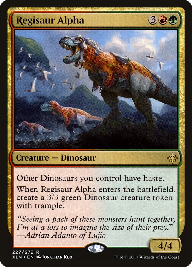 Regisaur Alpha [Ixalan] | Pandora's Boox