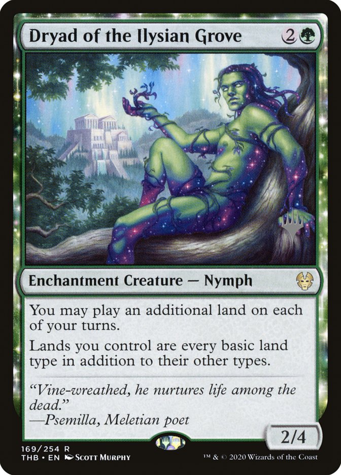 Dryad of the Ilysian Grove (Promo Pack) [Theros Beyond Death Promos] | Pandora's Boox