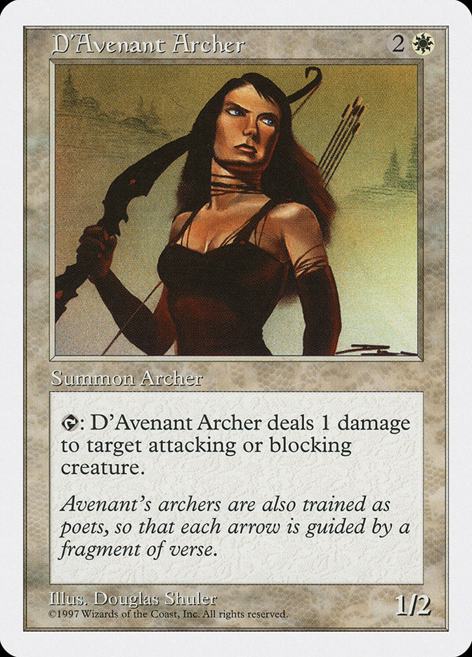 D'Avenant Archer [Fifth Edition] | Pandora's Boox