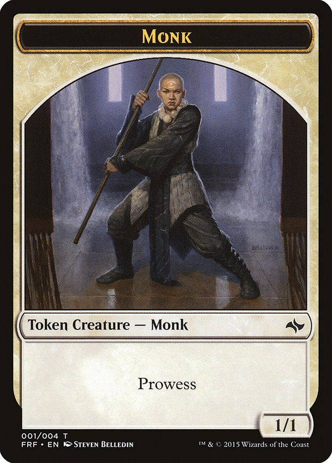 Monk Token [Fate Reforged Tokens] | Pandora's Boox