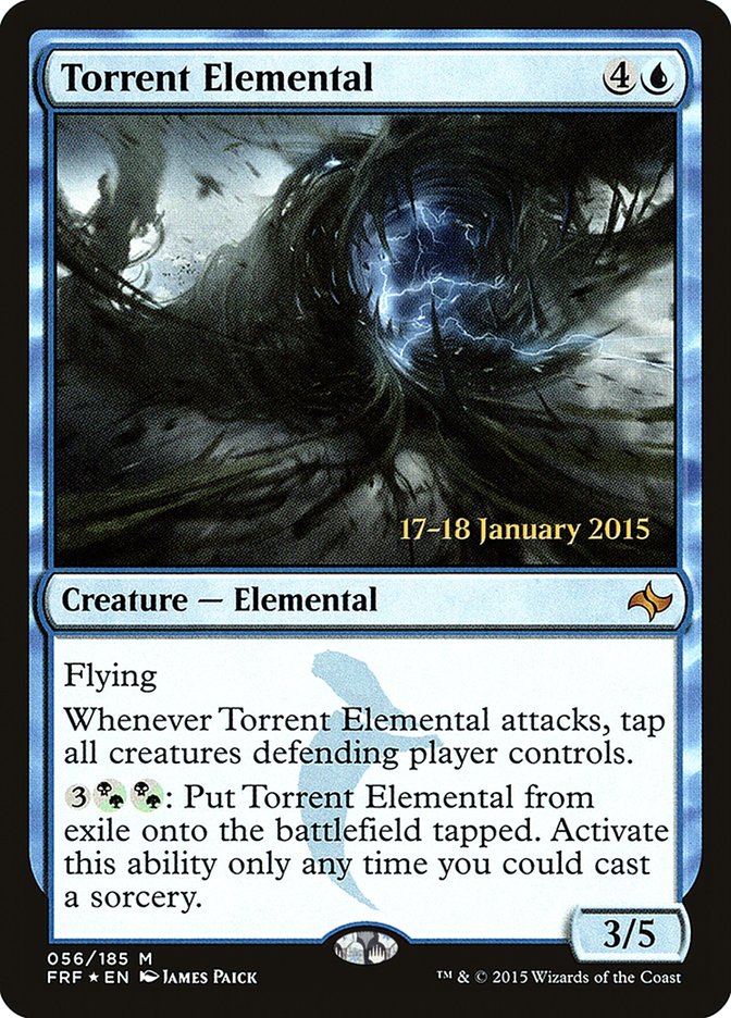 Torrent Elemental [Fate Reforged Prerelease Promos] | Pandora's Boox