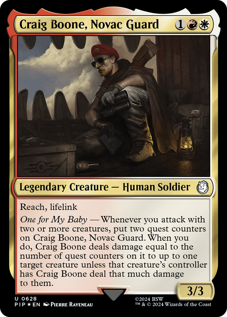 Craig Boone, Novac Guard (Surge Foil) [Fallout] | Pandora's Boox