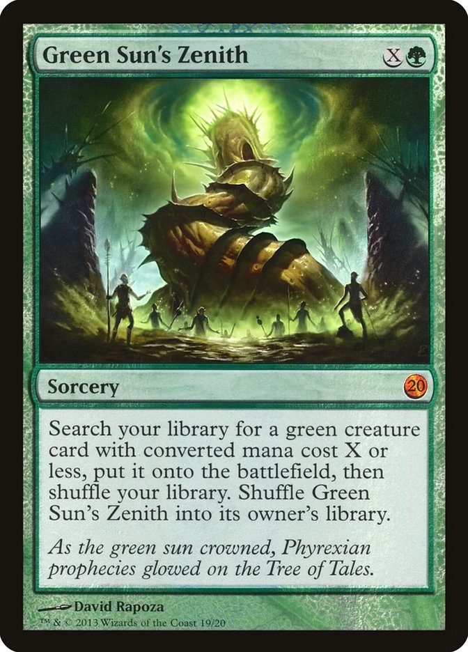 Green Sun's Zenith [From the Vault: Twenty] | Pandora's Boox
