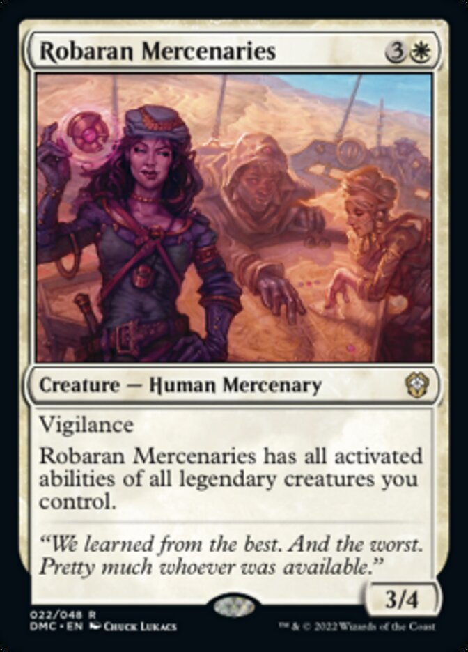 Robaran Mercenaries [Dominaria United Commander] | Pandora's Boox