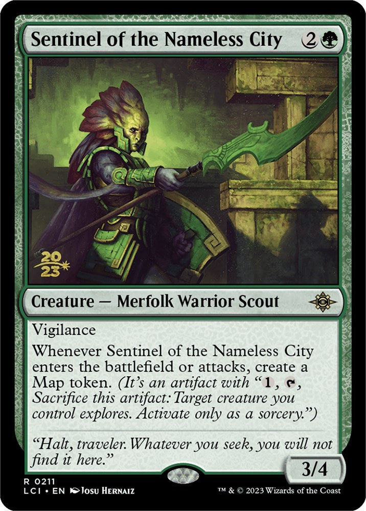 Sentinel of the Nameless City [The Lost Caverns of Ixalan Prerelease Cards] | Pandora's Boox