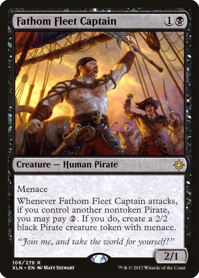 Fathom Fleet Captain [Ixalan] | Pandora's Boox