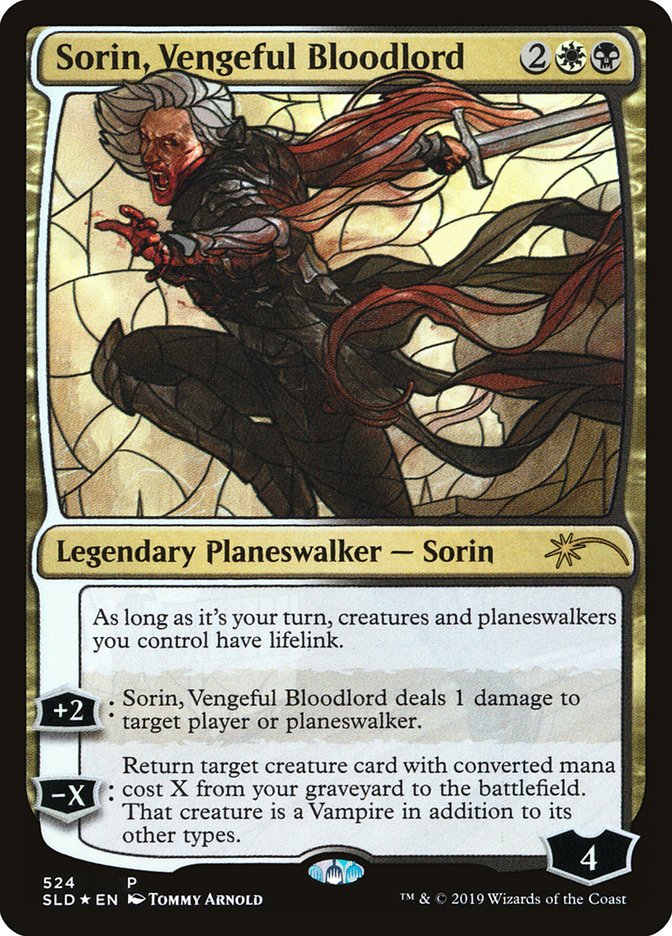 Sorin, Vengeful Bloodlord (Stained Glass) [Secret Lair Drop Promos] | Pandora's Boox