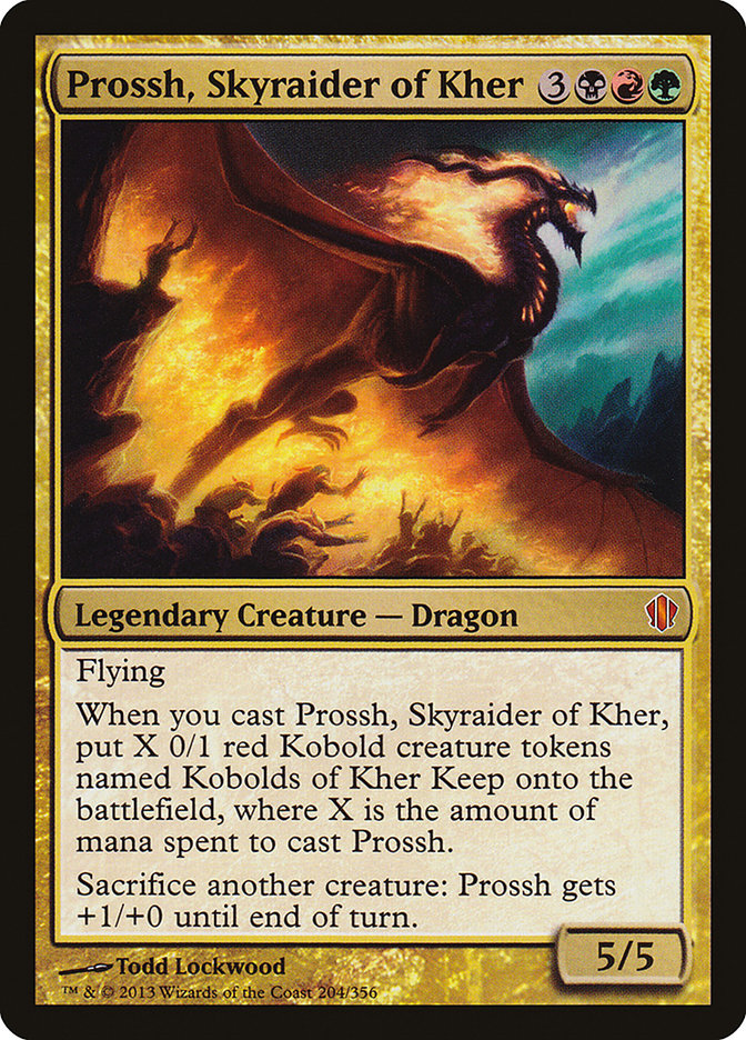 Prossh, Skyraider of Kher [Commander 2013] | Pandora's Boox