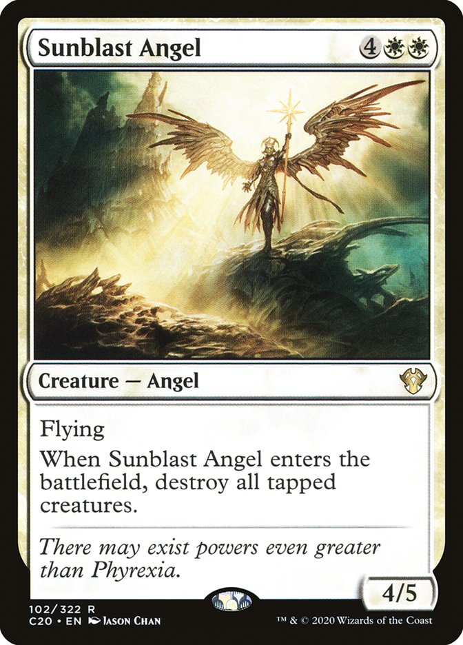 Sunblast Angel [Commander 2020] | Pandora's Boox