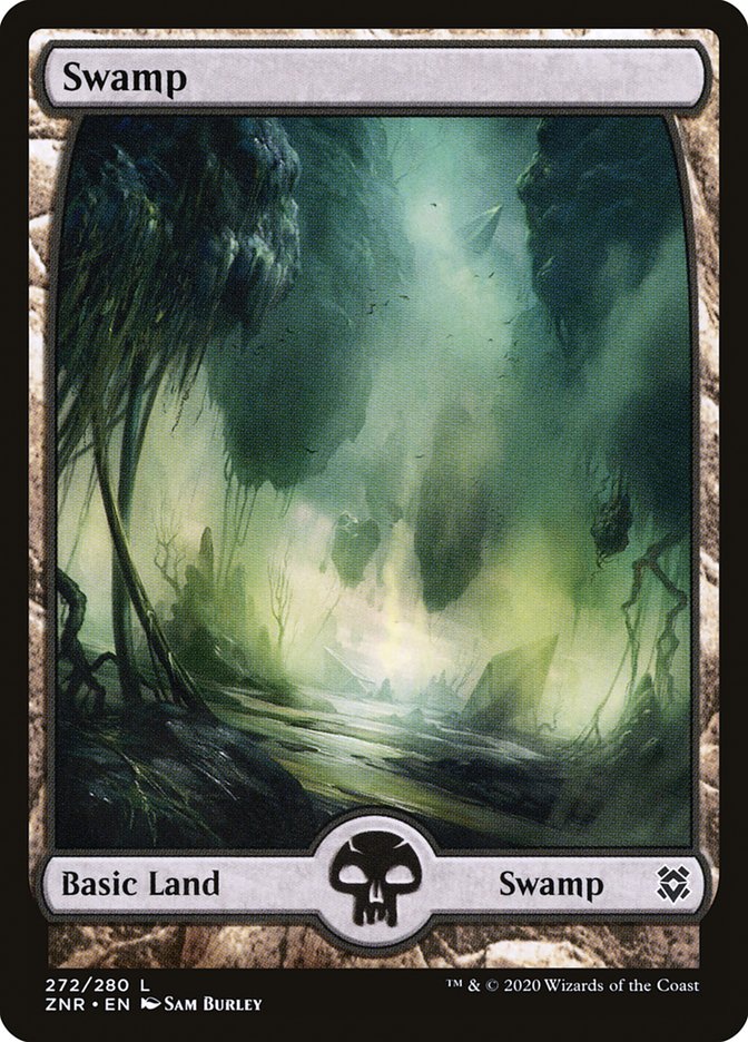 Swamp (272) [Zendikar Rising] | Pandora's Boox