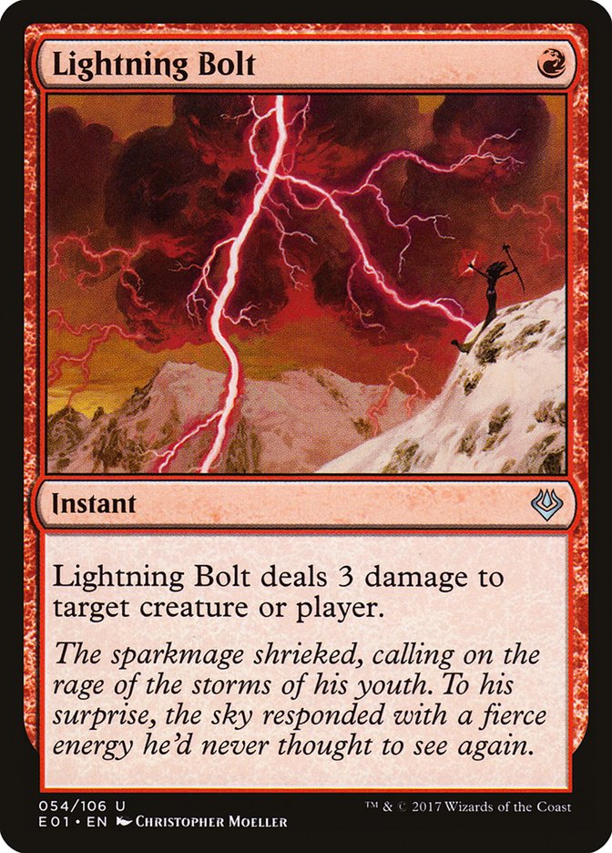 Lightning Bolt [Archenemy: Nicol Bolas] | Pandora's Boox