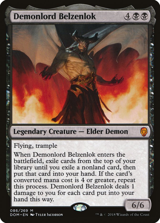 Demonlord Belzenlok [Dominaria] | Pandora's Boox