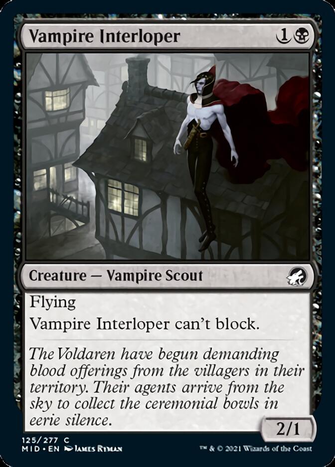 Vampire Interloper [Innistrad: Midnight Hunt] | Pandora's Boox