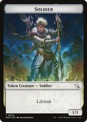 Soldier // Thopter Double-Sided Token [March of the Machine Tokens] | Pandora's Boox