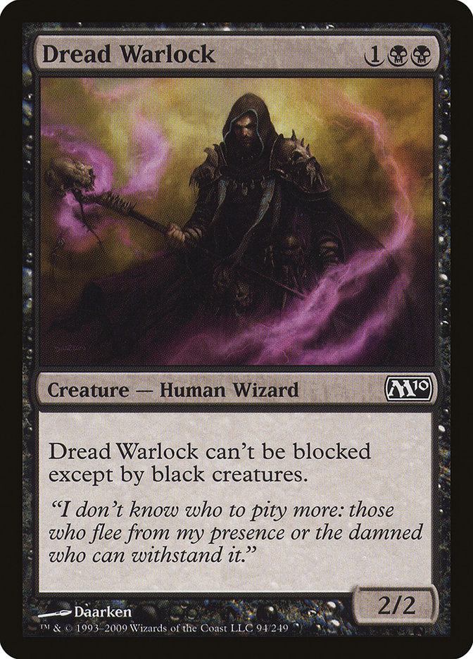 Dread Warlock [Magic 2010] | Pandora's Boox
