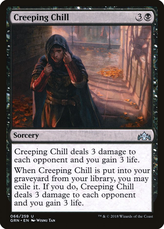 Creeping Chill [Guilds of Ravnica] | Pandora's Boox