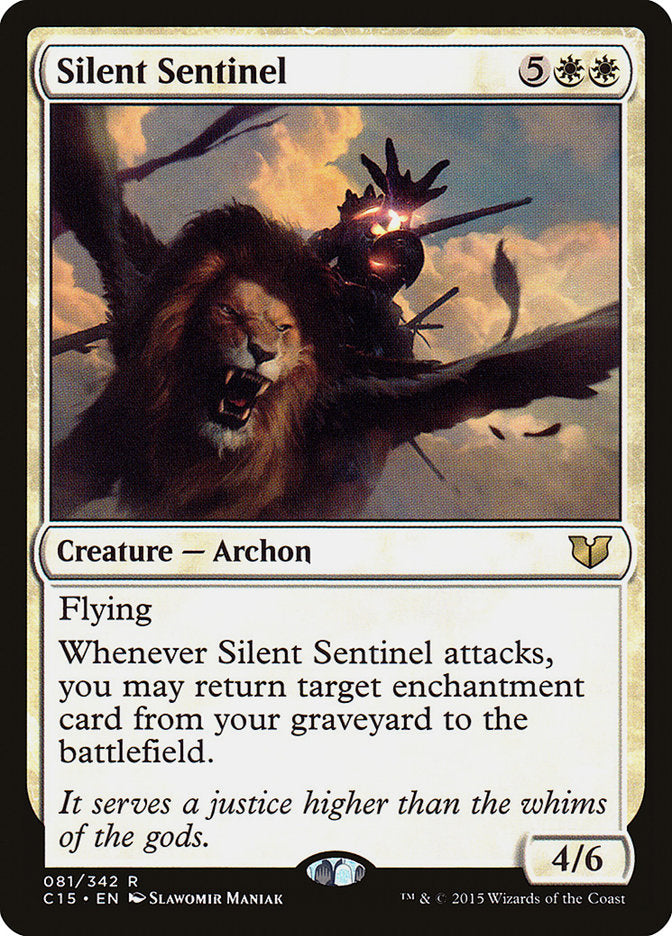 Silent Sentinel [Commander 2015] | Pandora's Boox