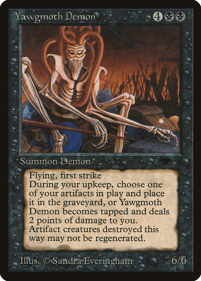Yawgmoth Demon [Antiquities] | Pandora's Boox