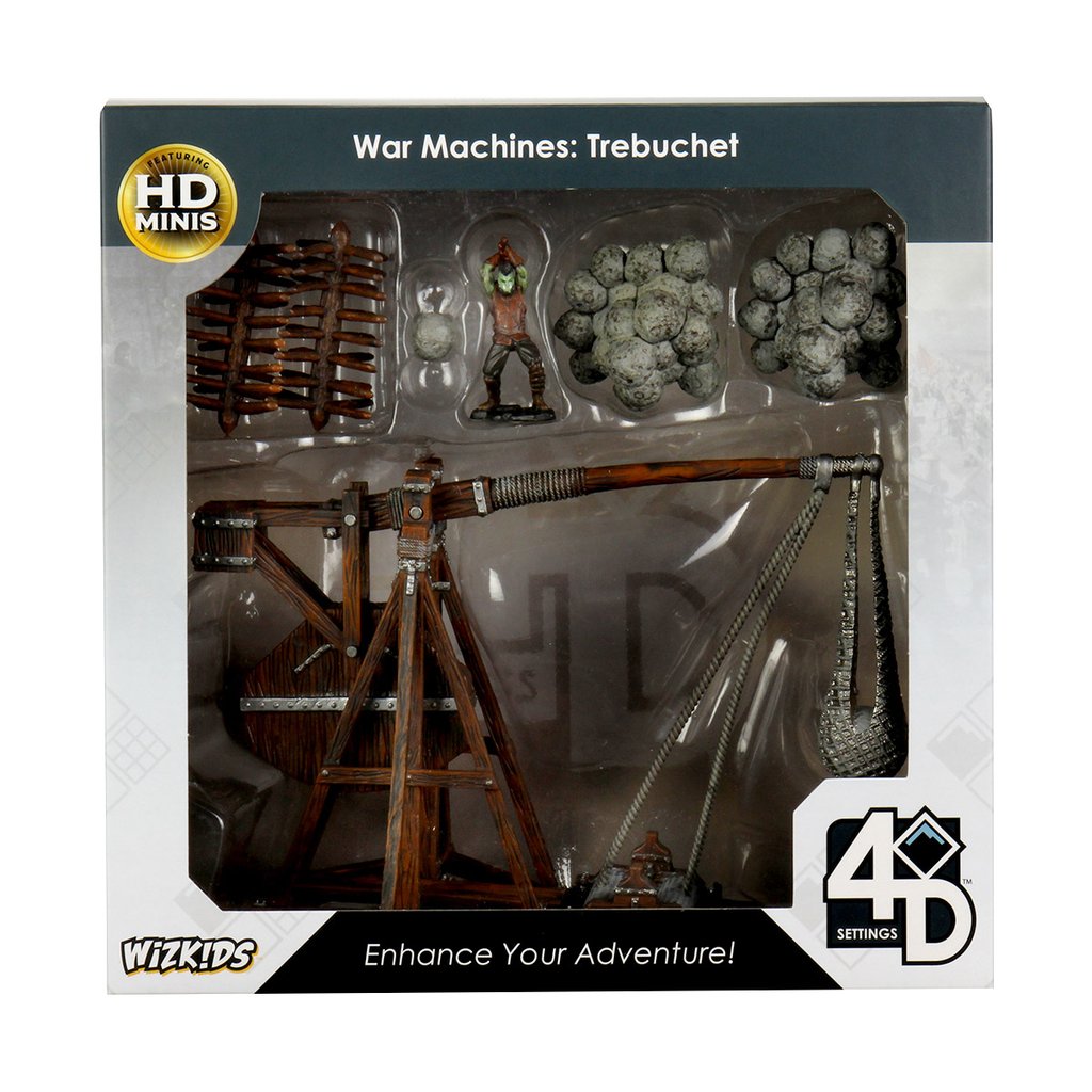 Wizkids 4d Settings - War Machines - Trebuchet | Pandora's Boox