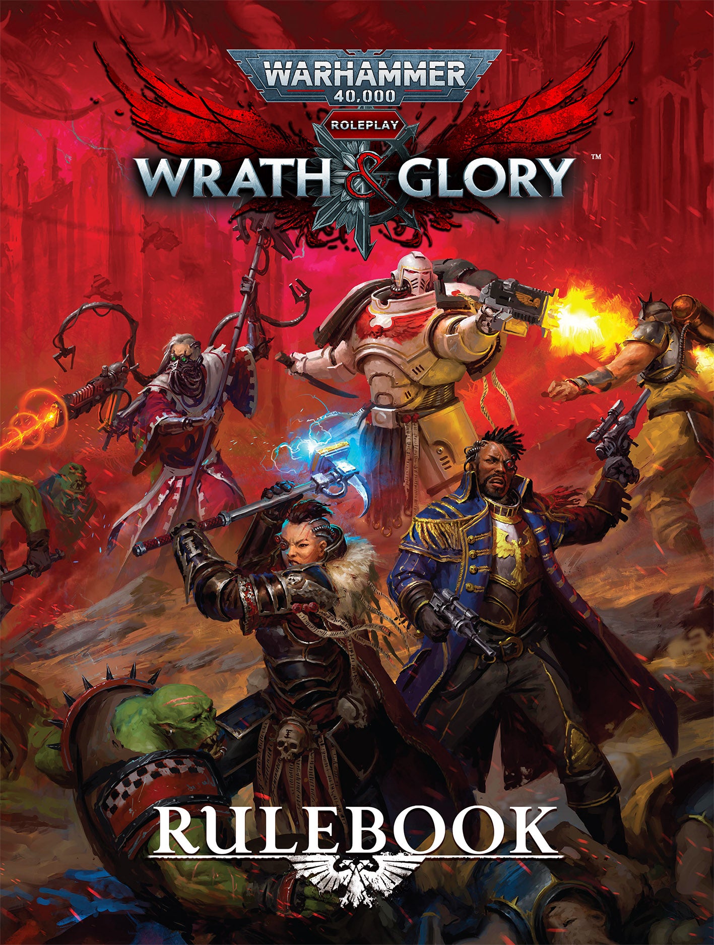 Warhammer 40K Roleplay Wrath & Glory Core Rulebook | Pandora's Boox