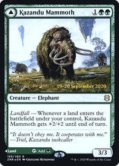 Kazandu Mammoth // Kazandu Valley [Zendikar Rising Prerelease Promos] | Pandora's Boox