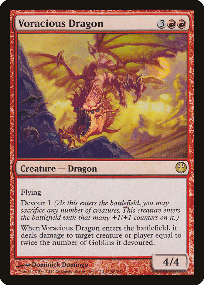 Voracious Dragon [Duel Decks: Knights vs. Dragons] | Pandora's Boox
