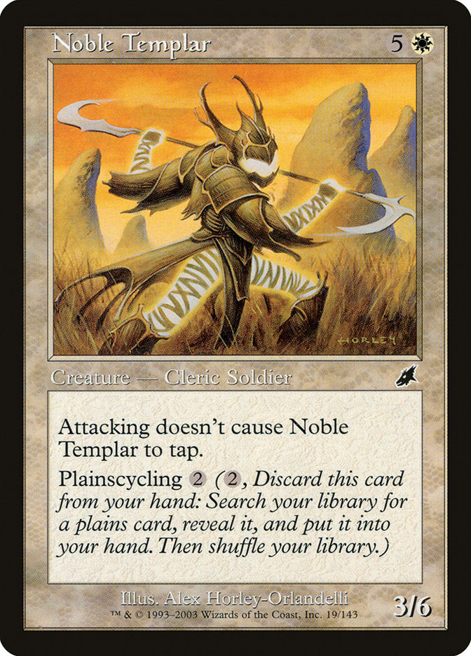 Noble Templar [Scourge] | Pandora's Boox