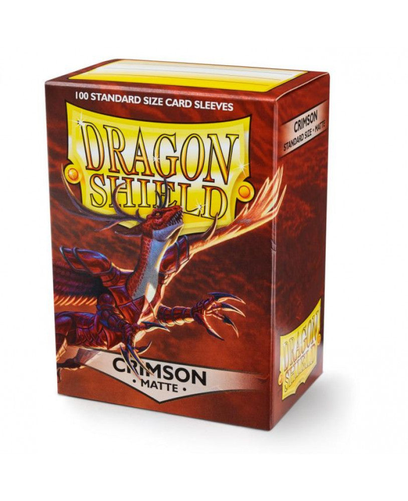 Dragon Shield Matte (100 pk) Crimson  | Pandora's Boox