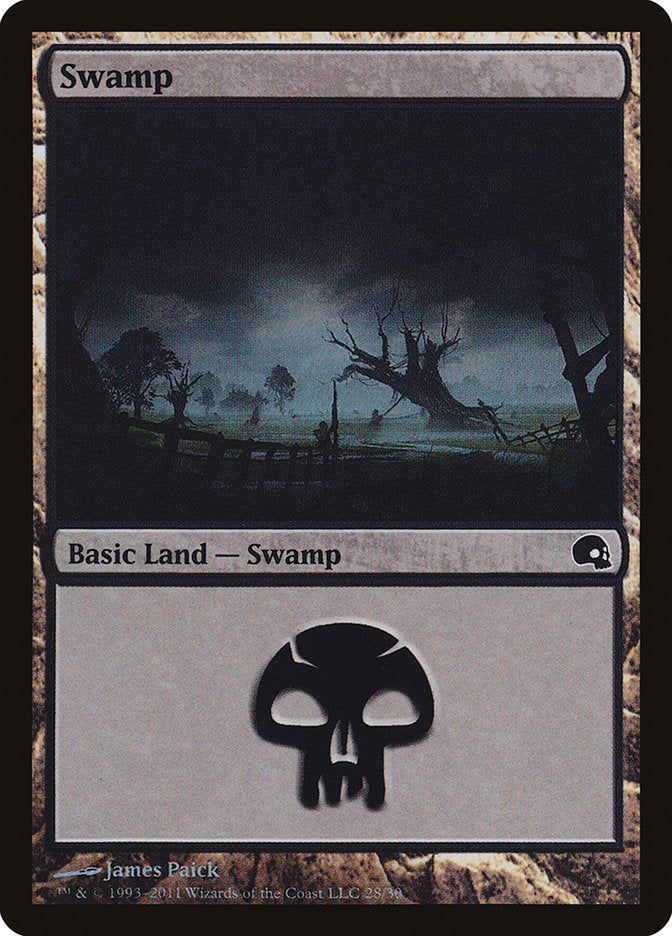 Swamp (28) [Premium Deck Series: Graveborn] | Pandora's Boox
