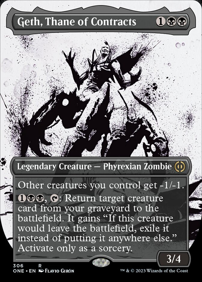 Geth, Thane of Contracts (Borderless Ichor) [Phyrexia: All Will Be One] | Pandora's Boox