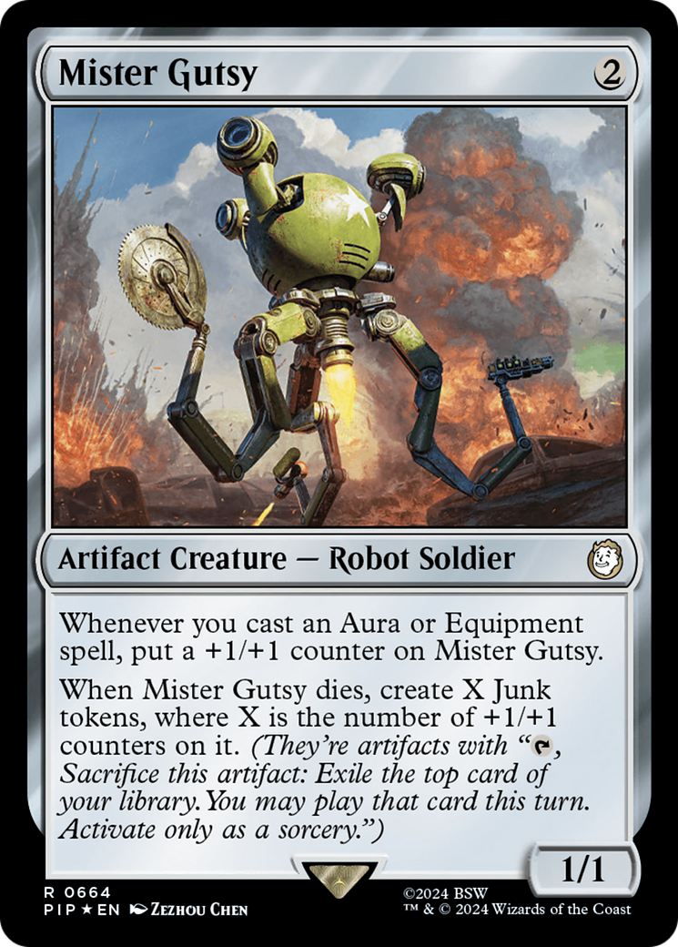 Mister Gutsy (Surge Foil) [Fallout] | Pandora's Boox