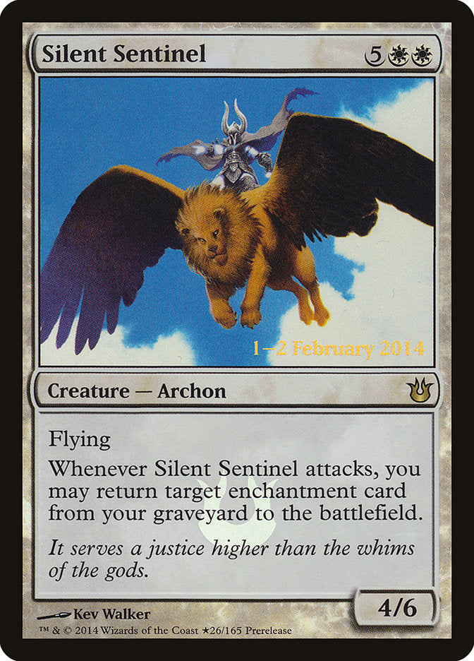 Silent Sentinel [Born of the Gods Prerelease Promos] | Pandora's Boox