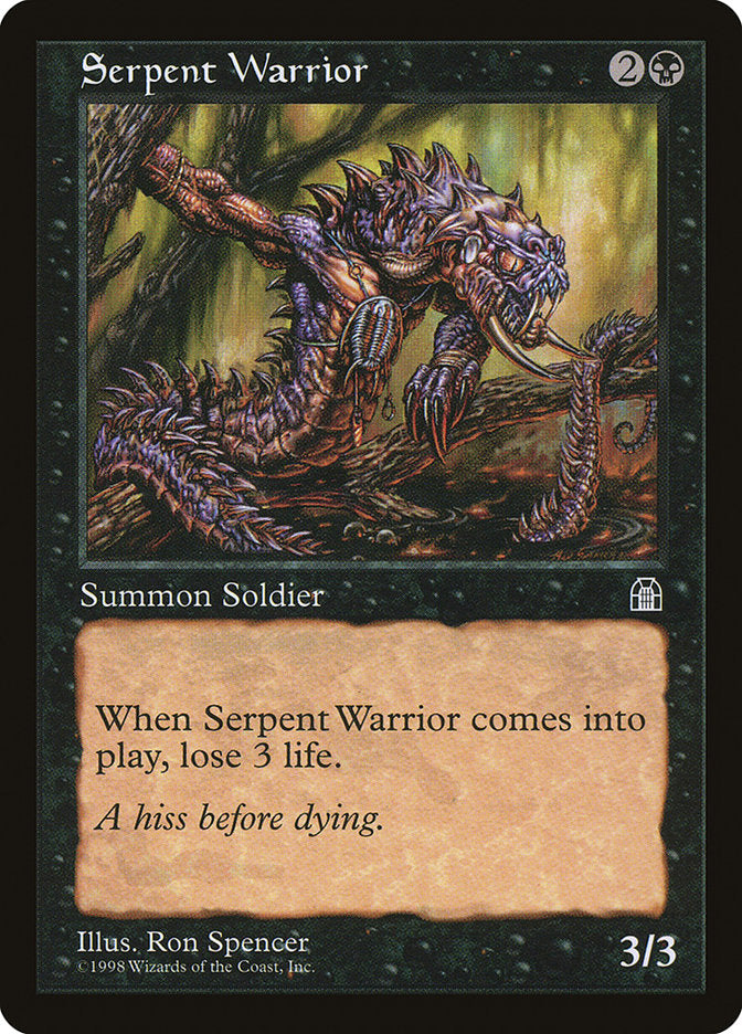 Serpent Warrior [Stronghold] | Pandora's Boox