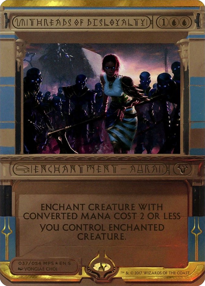 Threads of Disloyalty (Invocation) [Amonkhet Invocations] | Pandora's Boox