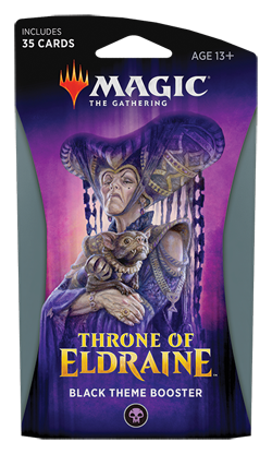 Throne of Eldraine Theme Booster - Black | Pandora's Boox