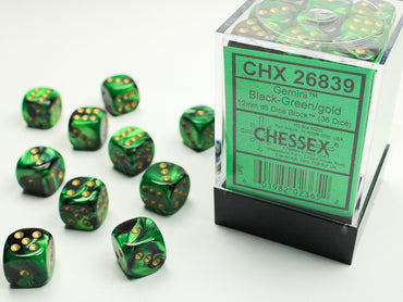 Chx26839 Gemini Black-Green/Gold